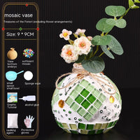 Mosaic Vase Diy Handmade Material Kit