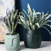 Nordic Abstract Figure Flower Pot Home Decoration Living Room Vase | Ceramic Vase | RB&RAMICS