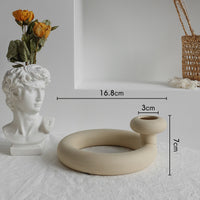 Ceramic Vase Dry Flower Arrangement Home Decoration Ornament Living Room Display Art Vases