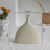 Ceramic Vase Dry Flower Arrangement Home Decoration Ornament Living Room Display Art Vases