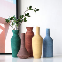 Ceramic Vase Brushed Nordic Modern Minimalist | Ceramic Vase | RB&RAMICS