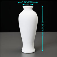 Delicate and elegant handmade ceramic vase,used in home, warm and comfortable, reflects your elegant taste. （ Set of 7 ) - LAMDAWN