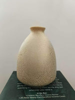 Delicate and elegant handmade ceramic vase,used in home, warm and comfortable, reflects your elegant taste. （ Set of 7 )