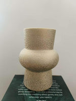 Delicate and elegant handmade ceramic vase,used in home, warm and comfortable, reflects your elegant taste. （ Set of 7 )