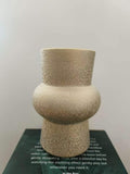 Delicate and elegant handmade ceramic vase,used in home, warm and comfortable, reflects your elegant taste. （ Set of 7 )