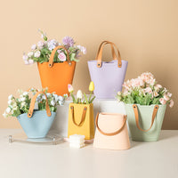 Nordic Ceramic Handbag Vase Ornaments