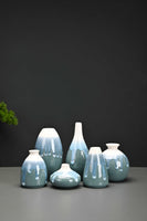 Unveil the Beauty of Tradition: Modern Celadon Vases for Your Home(SET OF 6） - LAMDAWN