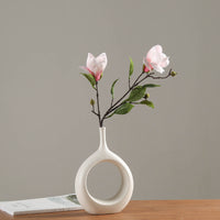 Nordic creative white ceramic vase