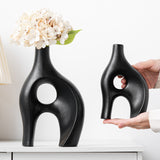 Special-shaped Creative Simple Ceramic Vase