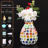 Mosaic Vase Diy Handmade Material Kit