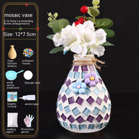 Mosaic Vase Diy Handmade Material Kit