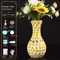 Mosaic Vase Diy Handmade Material Kit