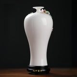 Intangible Cultural Heritage Hand-Crafted Ceramic Hydrangea Vase Ornament
