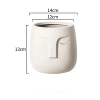 Nordic Abstract Figure Flower Pot Home Decoration Living Room Vase