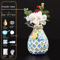 Mosaic Vase Diy Handmade Material Kit