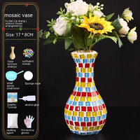 Mosaic Vase Diy Handmade Material Kit