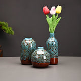 Warmth and Comfort in Every Detail: Handcrafted Ceramic Vase ( Set of 3 ) | FAMBE POTS, Succulent pots | LAMDAWN