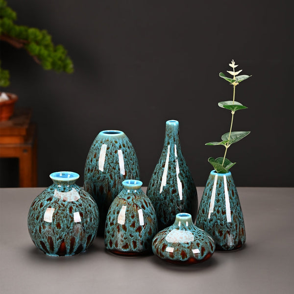 Experience the Art of Elegance with Our Handcrafted Ceramic Vase! (Set of 6) | LAMDAWN