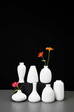 Delicate and elegant handmade ceramic vase,used in home, warm and comfortable, reflects your elegant taste. （ Set of 7 ) - LAMDAWN