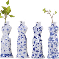 Blue And White Porcelain Vase Decoration