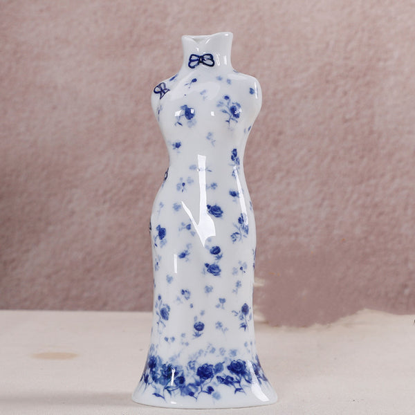 Blue And White Porcelain Vase Decoration | Ceramic Vase | RB&RAMICS