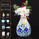 Mosaic Vase Diy Handmade Material Kit