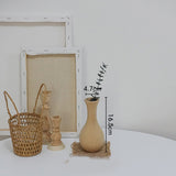 Home Simple Decoration Wooden Vase Ornaments