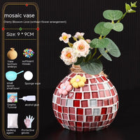 Mosaic Vase Diy Handmade Material Kit