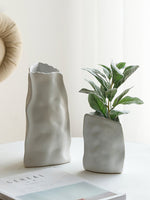 Nordic Irregular Art Ceramic Vase Decoration Living Room | Ceramic Vase | RB&RAMICS