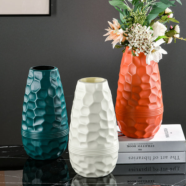 Fashion Simple Drop-resistant Porcelain Vase Home Decoration Flower Pot | Ceramic Vase | RB&RAMICS