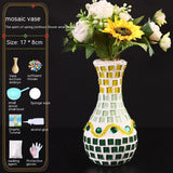 Mosaic Vase Diy Handmade Material Kit