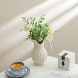 Ceramic White Dry Flower Vase