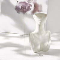 Nordic Human Body Ceramic Dried Flower Vase Decorative Ornaments