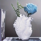 Heart Vase Resin Decorations Model Room Table | Ceramic Vase | RB&RAMICS