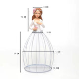 Creative Succulent Princess Flower Skirt Flower Holder  Gardening Ornaments Home Decor Gifts - Plant Not Incloud - LAMDAWN