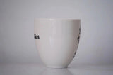 RB&RAMICS White ceramic mug with lovely simple pattern - LAMDAWN