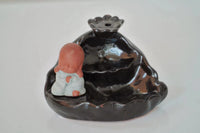 RB&RAMICS cute baby censer Waterfall incense holder reflux porcelain censer - LAMDAWN